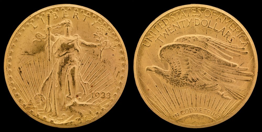1933 Saint-Gaudens Double Eagle — Farouk-Weitzman Specimen