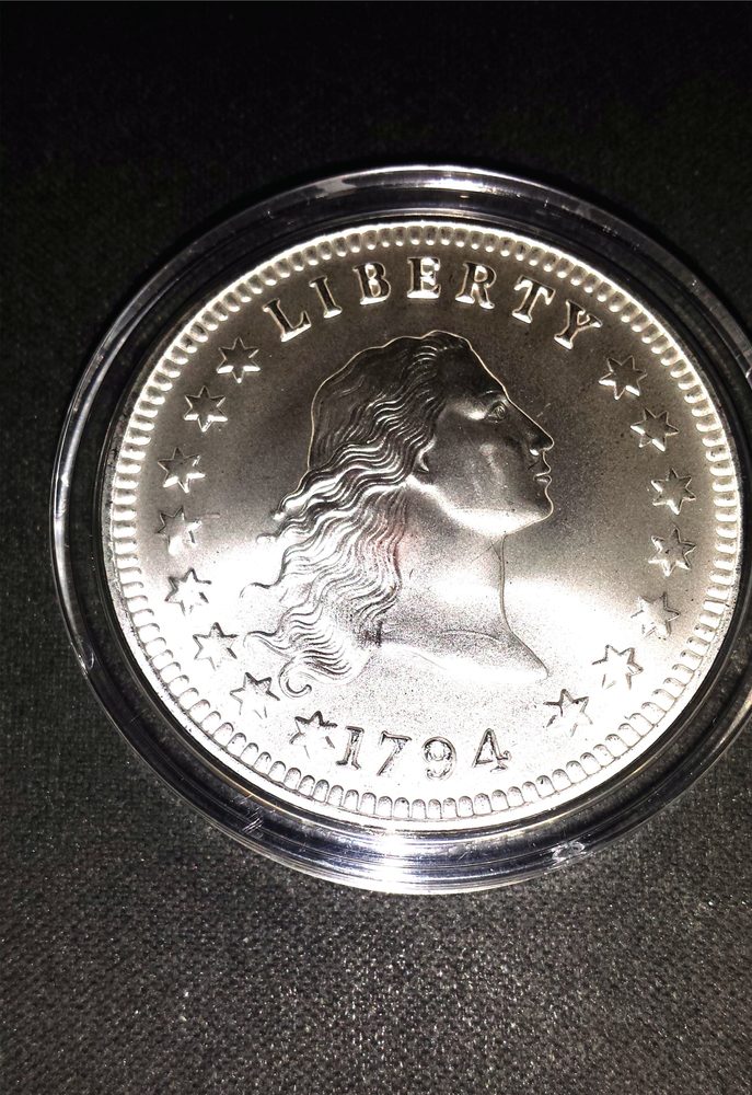 1794 Flowing Hair Dollar — Cardinal-Morelan Specimen