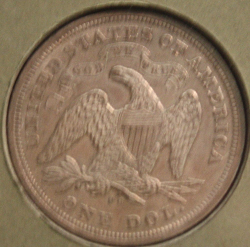 1870 1870-S Seated Liberty Dollar